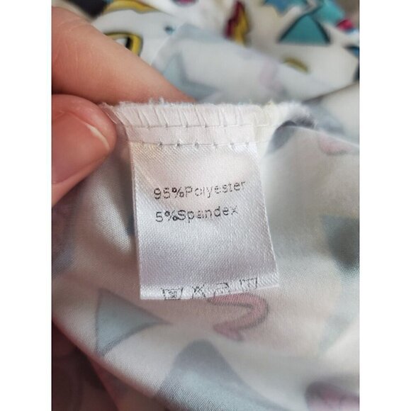 Take Me Back To The 90s Shirt Womens Size 2X Button Up White 90s Retro - Picture 9 of 9